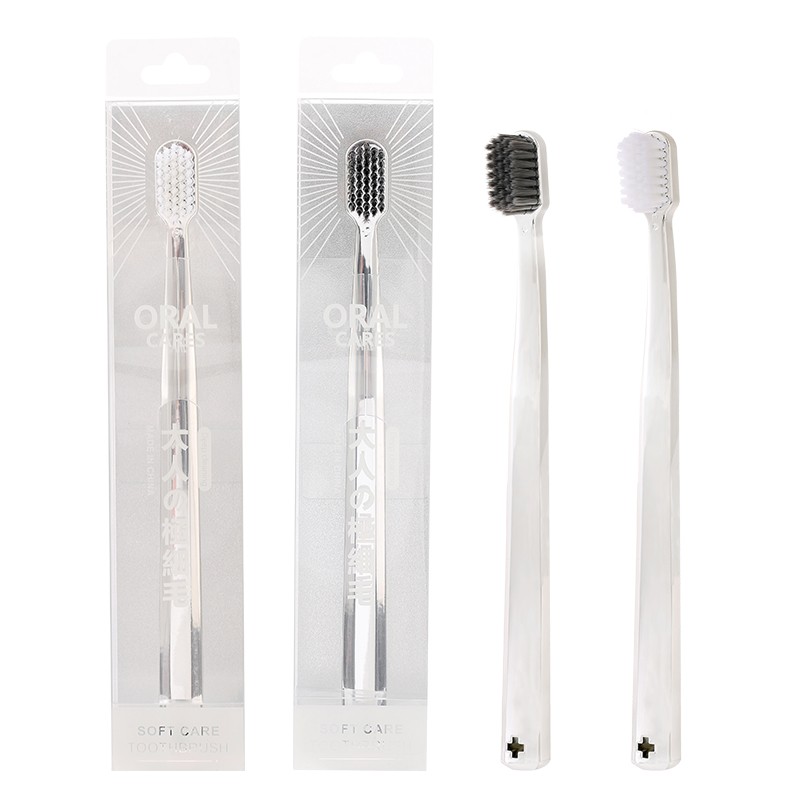 Silver toothbrush